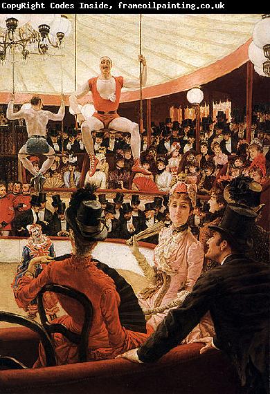 James Jacques Joseph Tissot The Circus Lover